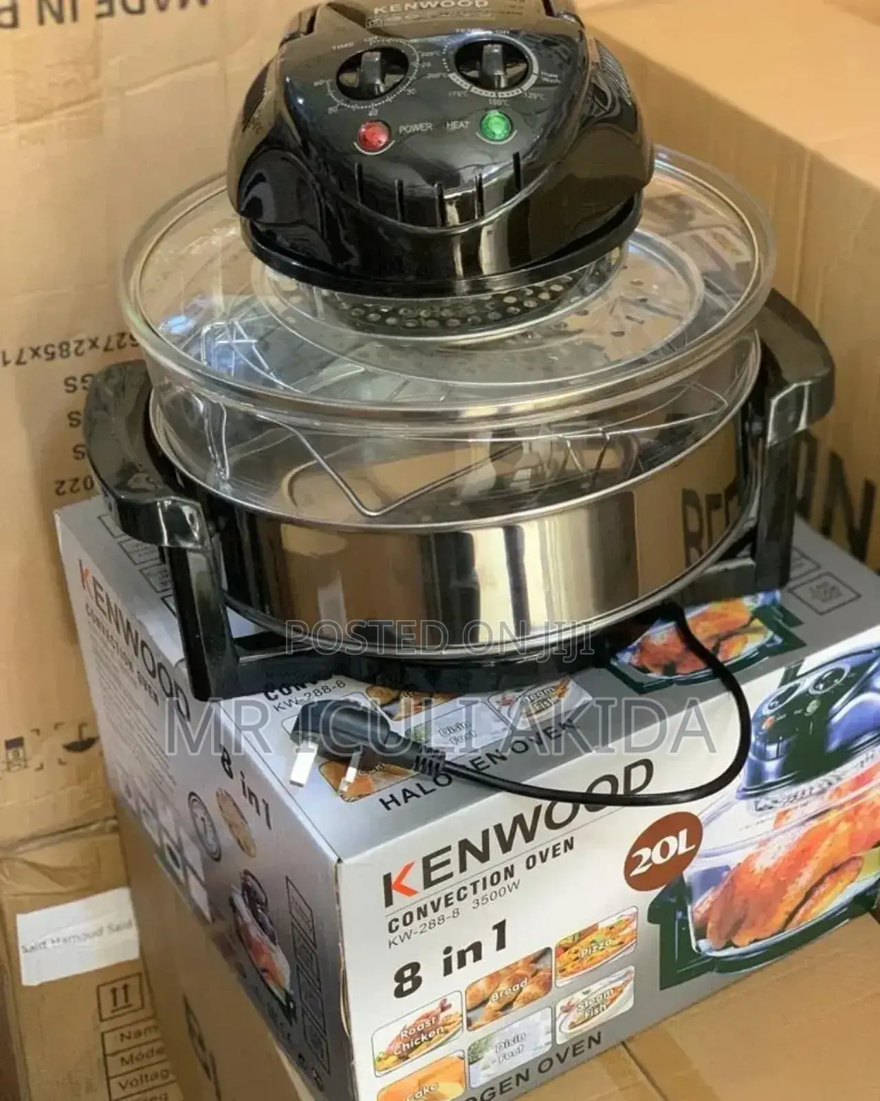 Kenwood 8in1 20litres Electric Convection Halogen Oven