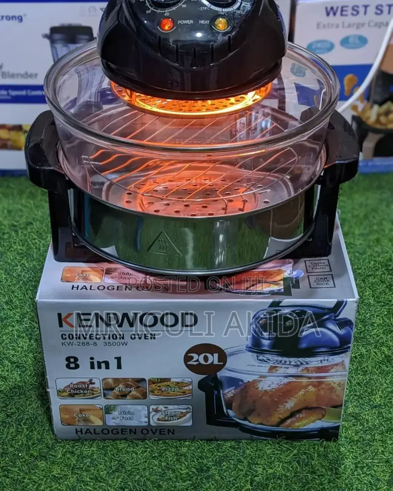 Kenwood 8in1 20litres Electric Convection Halogen Oven