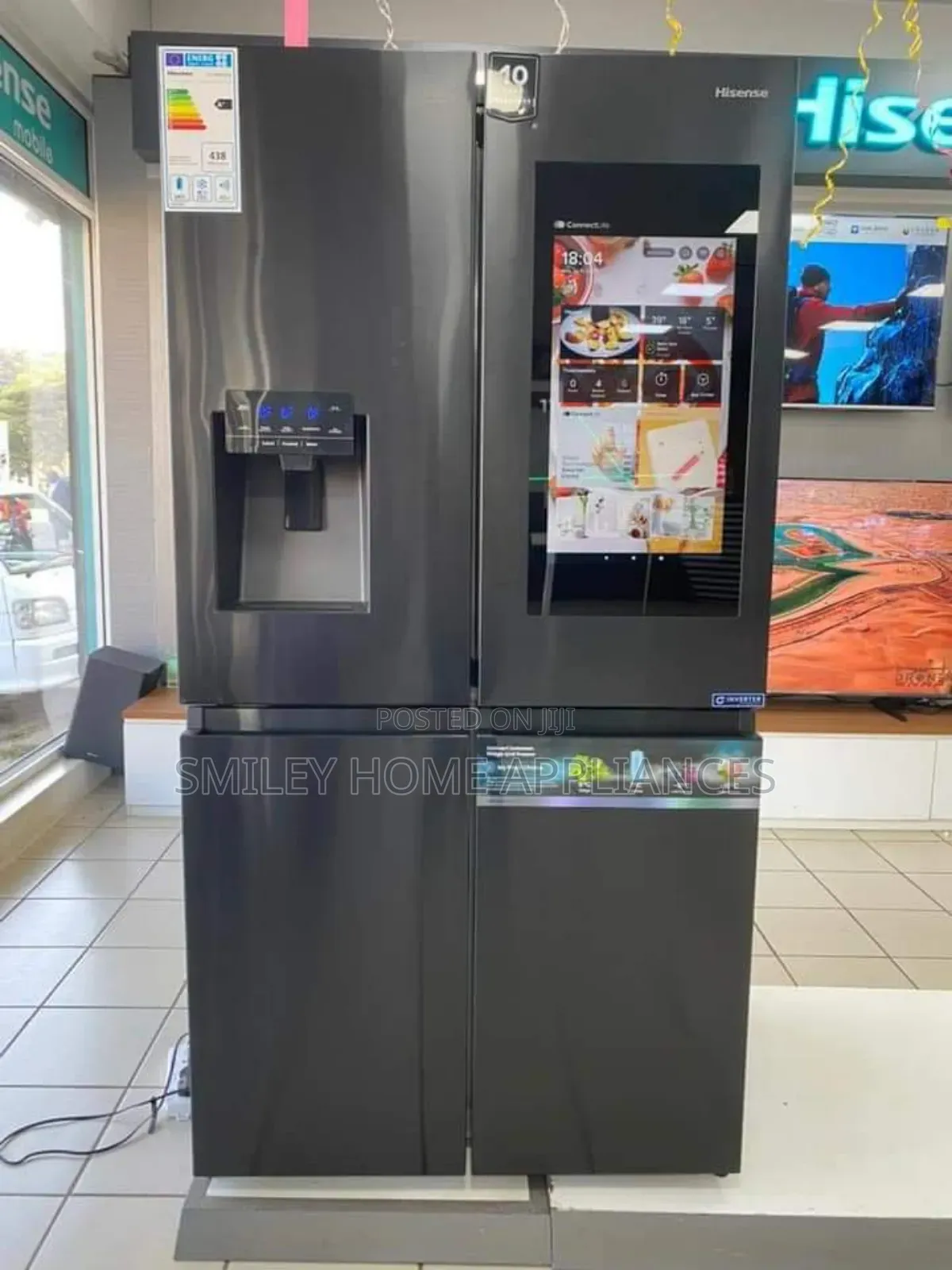680ltrs Hisense Smart Refrigerator French Door
