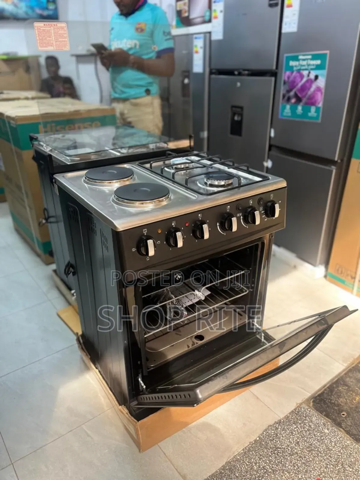 Globalstar 2electric 2gas 60cm by 60cm Original Cooker