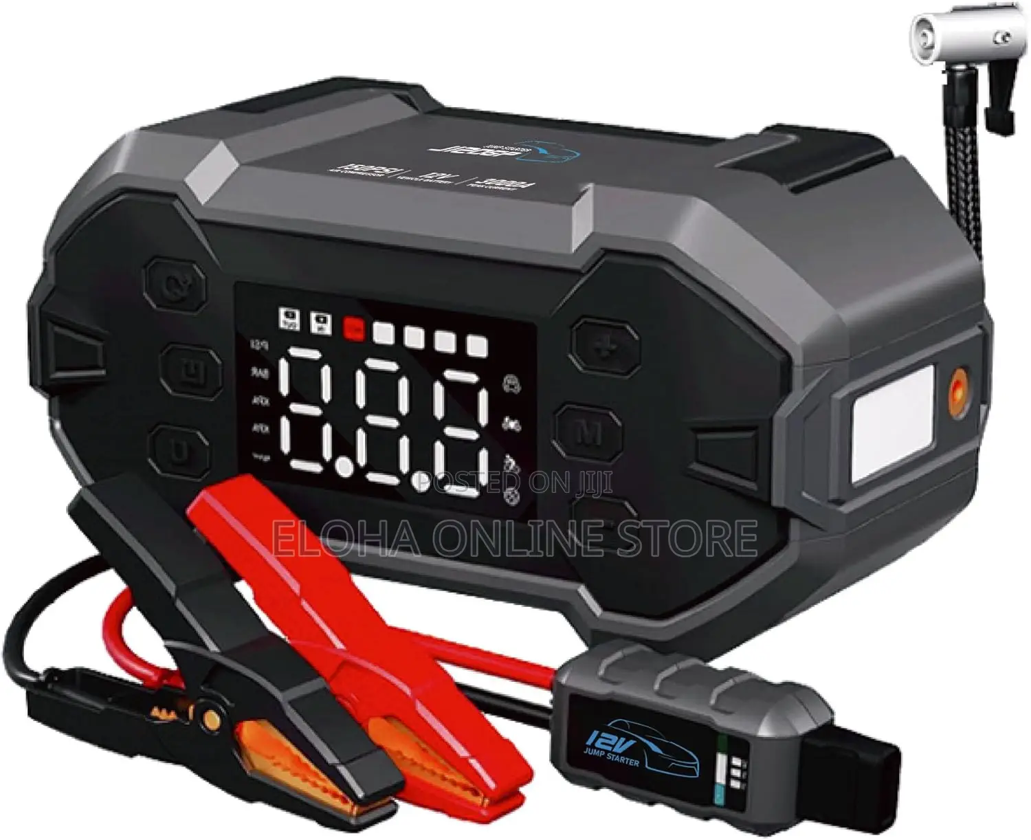 Green Keeper 2 in 1 Heavy Duty Car Battery Jump Starter