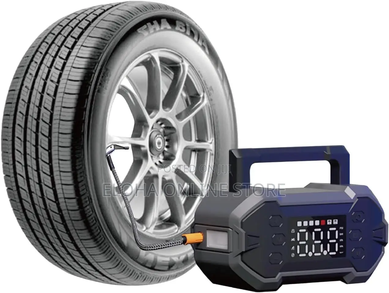 Green Keeper 2 in 1 Heavy Duty Car Battery Jump Starter
