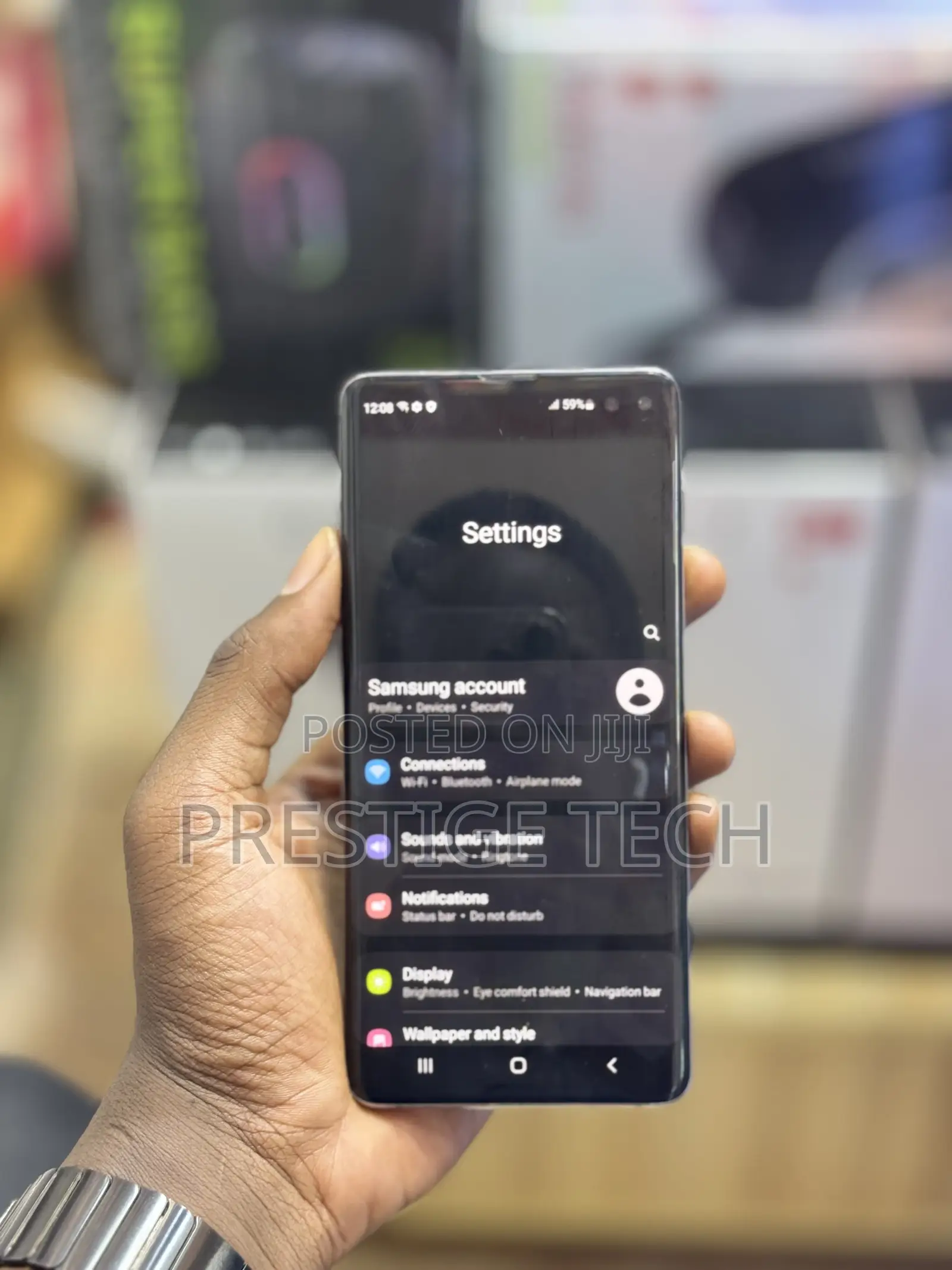 Samsung Galaxy S10 Plus 128 GB Black