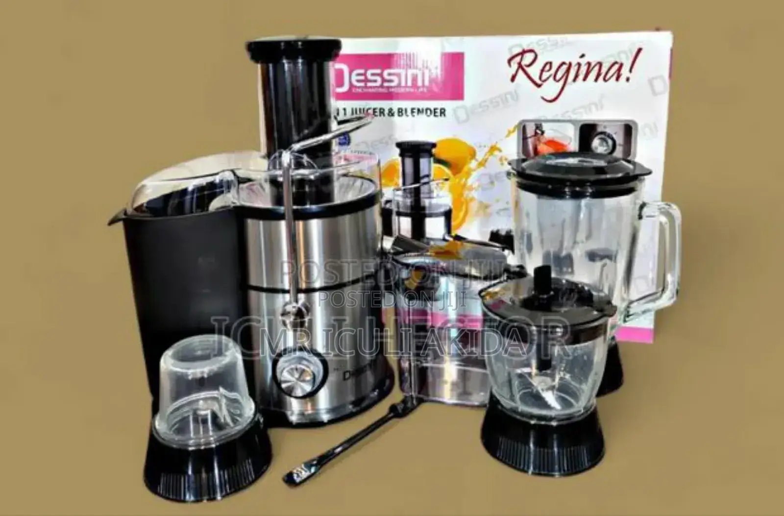 Dessini Italy 4in1 Commercial Juicer Blender/Juice Extractor