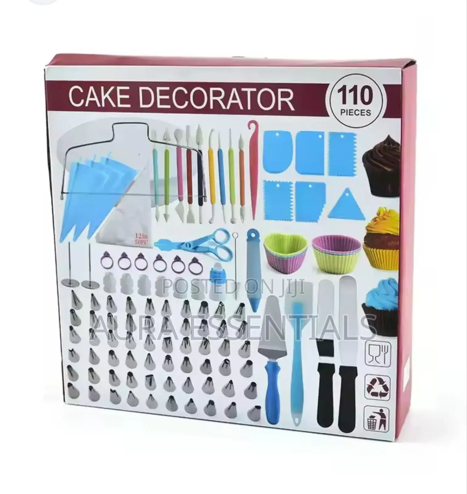 110pcs Cake Decorator Kit
