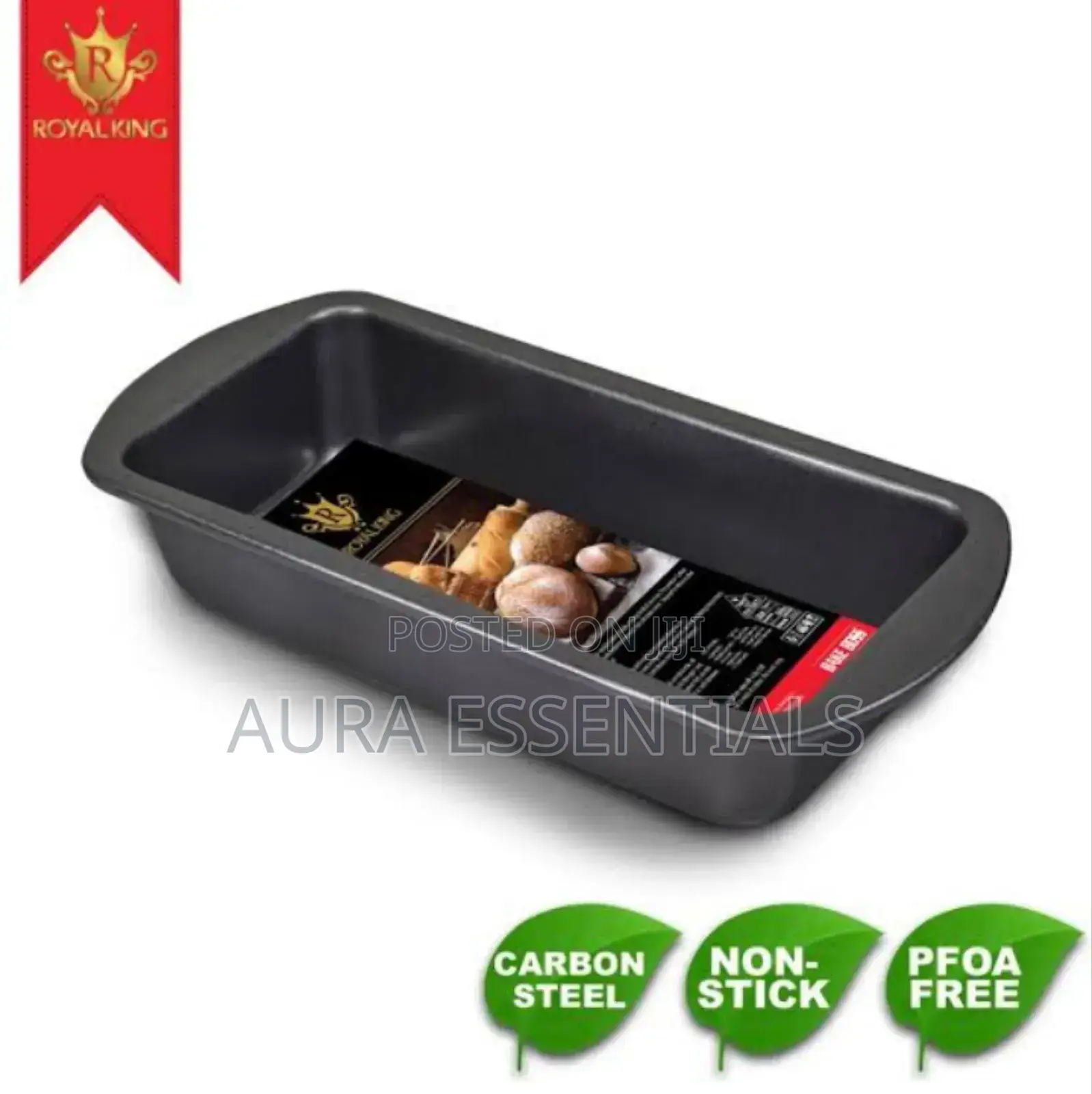 Royal King Non Stick Carbon Steel Loaf Pan