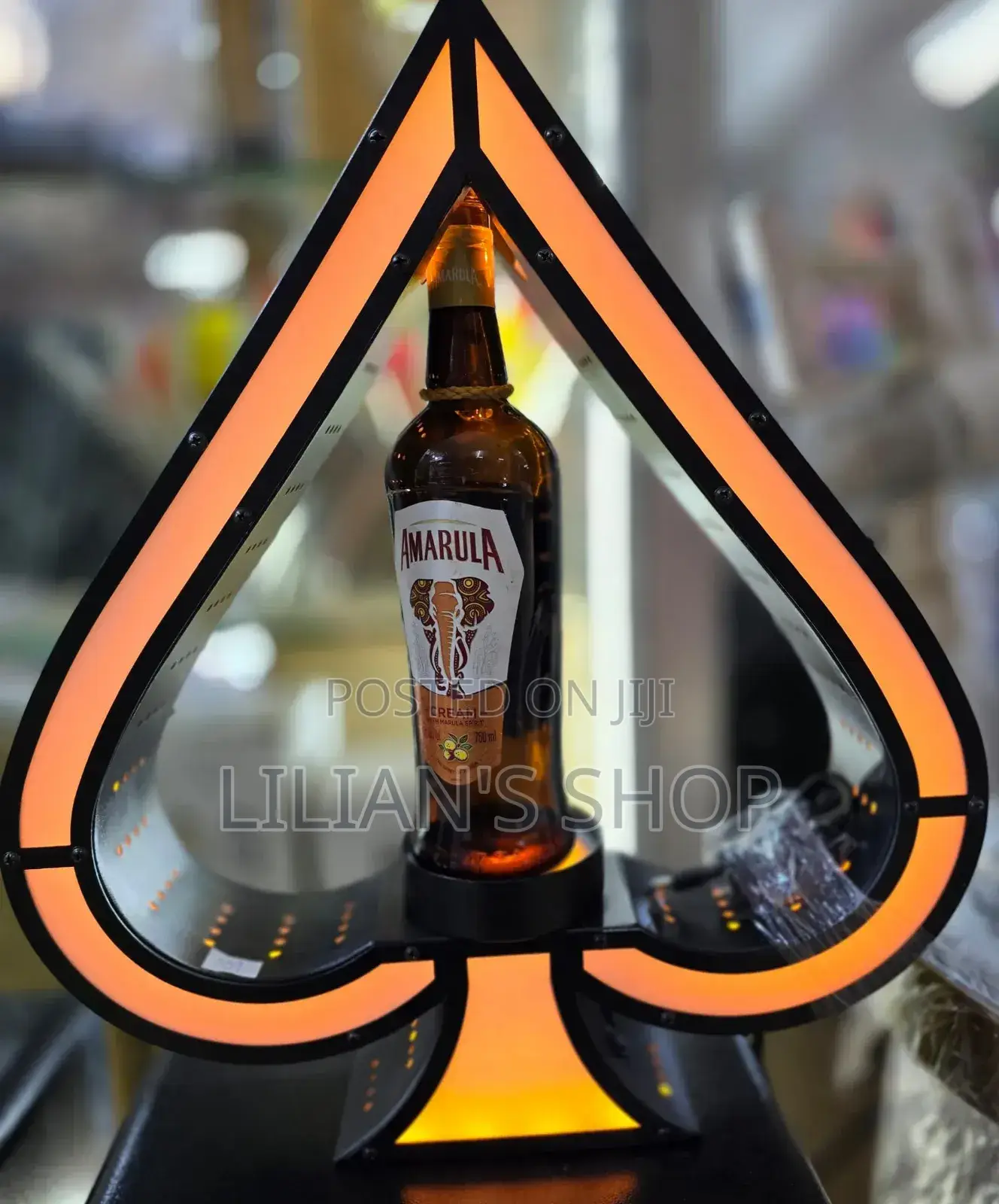 LED Ace of Spades VIP Champagne Bottle Presenter