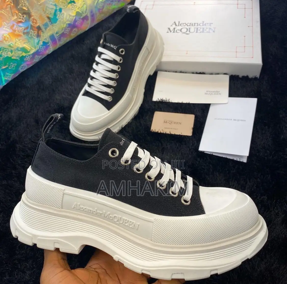 New Alexander McQueen Designer Sole in Stock
