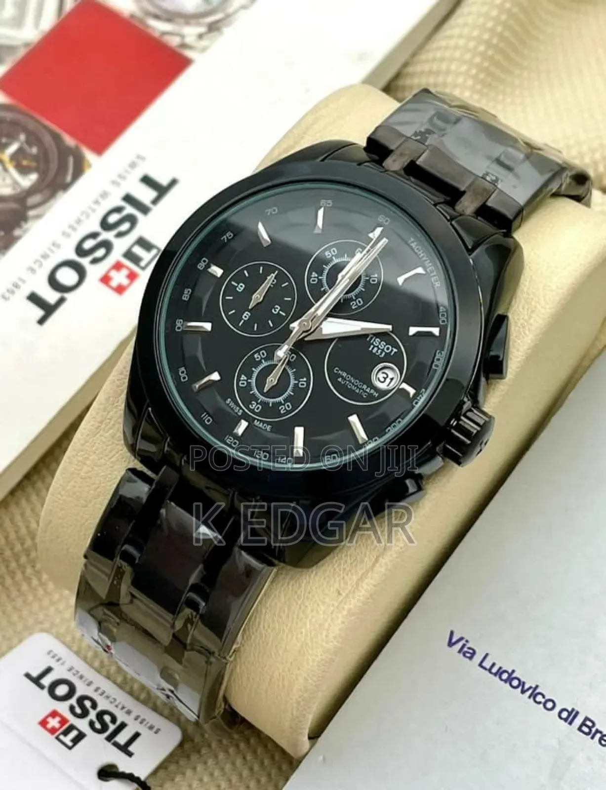 Black Tissot Watch