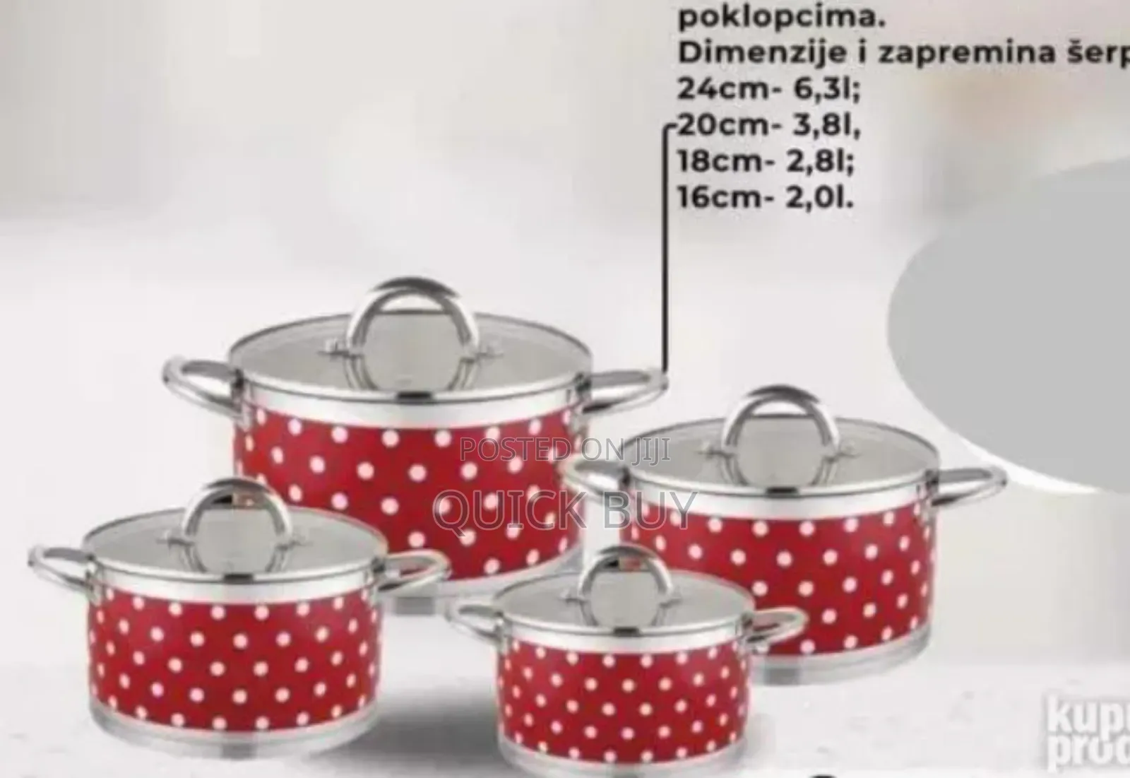 Excellent Quality Kitchenware Enamel Pot Set