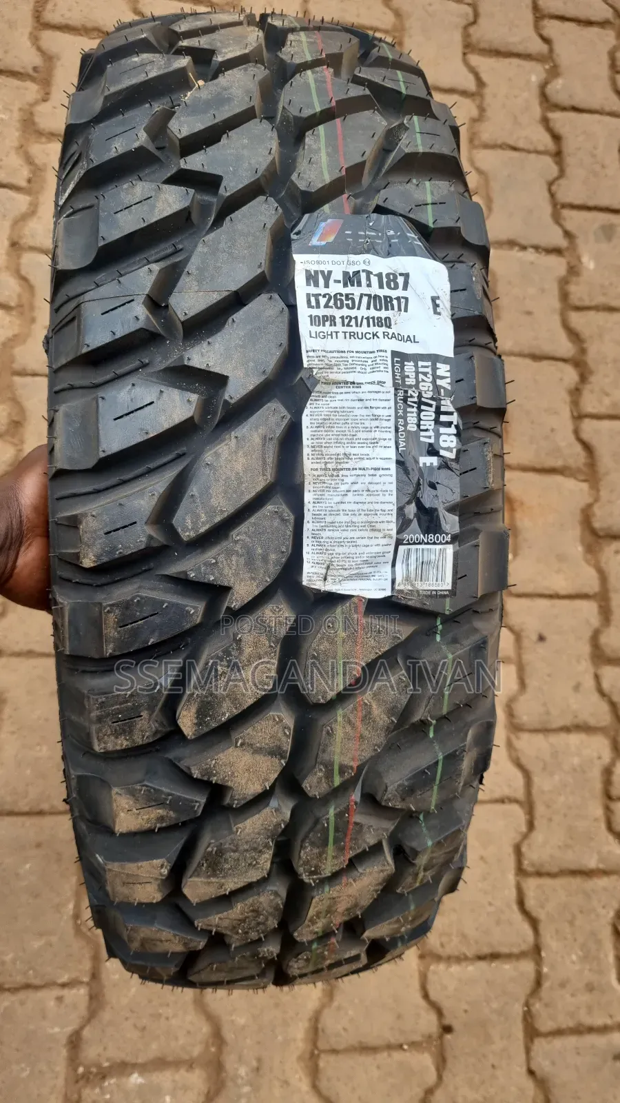 265/70r17 M/T Ny Tyre