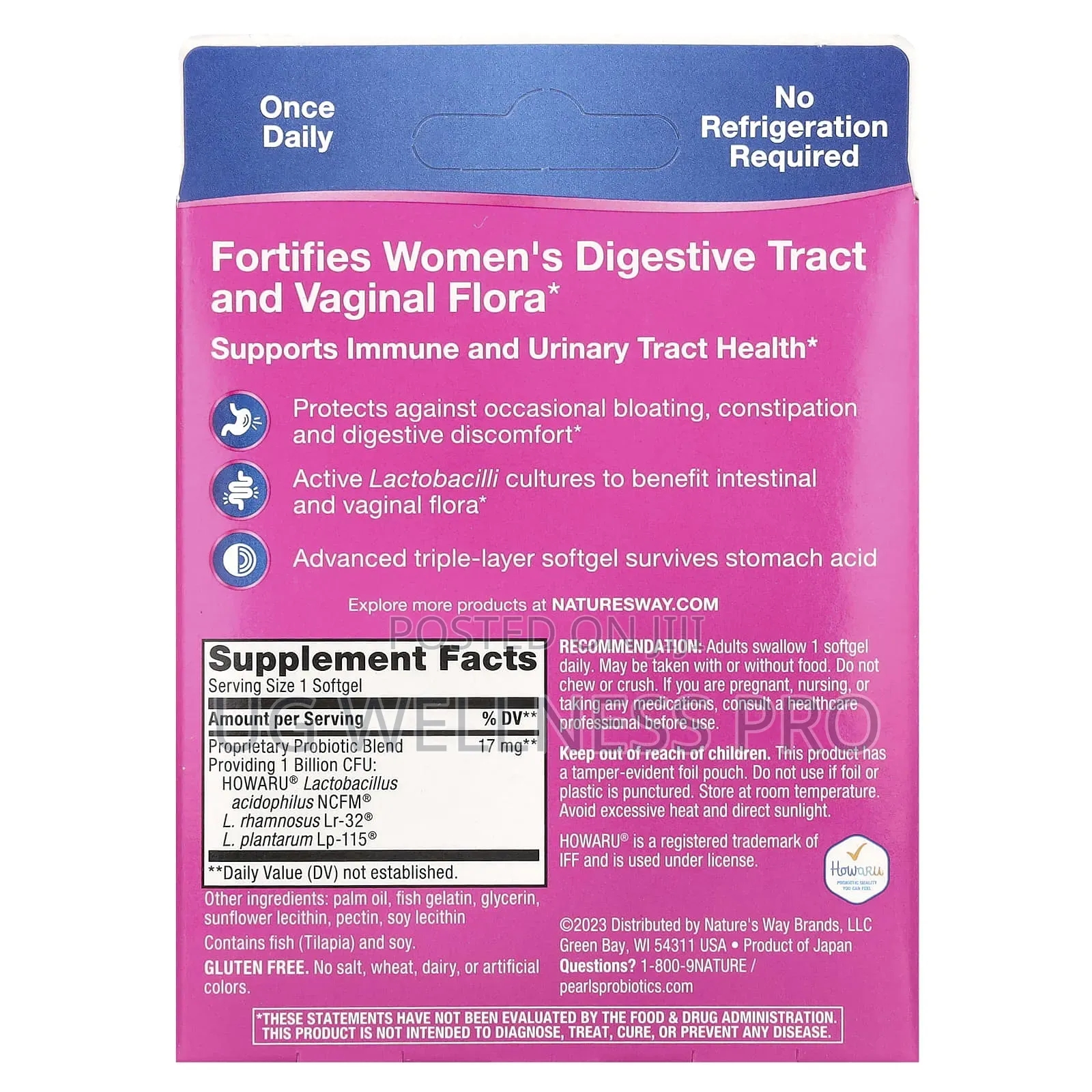 Women's Probiotic Pearls, 1 Billion CFU, 30 Softgels