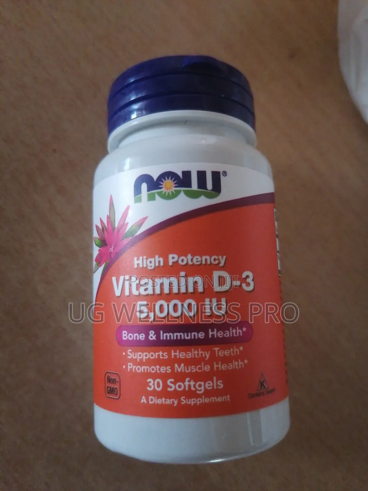 NOW Foods, Vitamin D3, High Potency, 5,000 IU, 30 Softgels