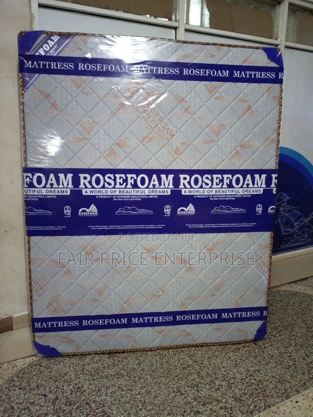 Mattress Premium High Density 5x6x6 Inche Rosefoam