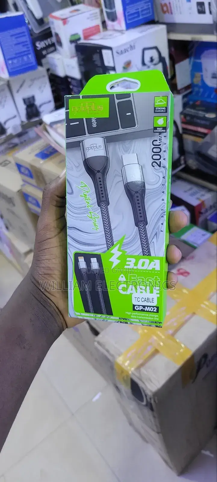 3.0A Fast Cable Goldplus/2000mm Fast Cable