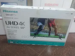 50 Inches Led Hisense Smart UHD Flat Screen Flameless.