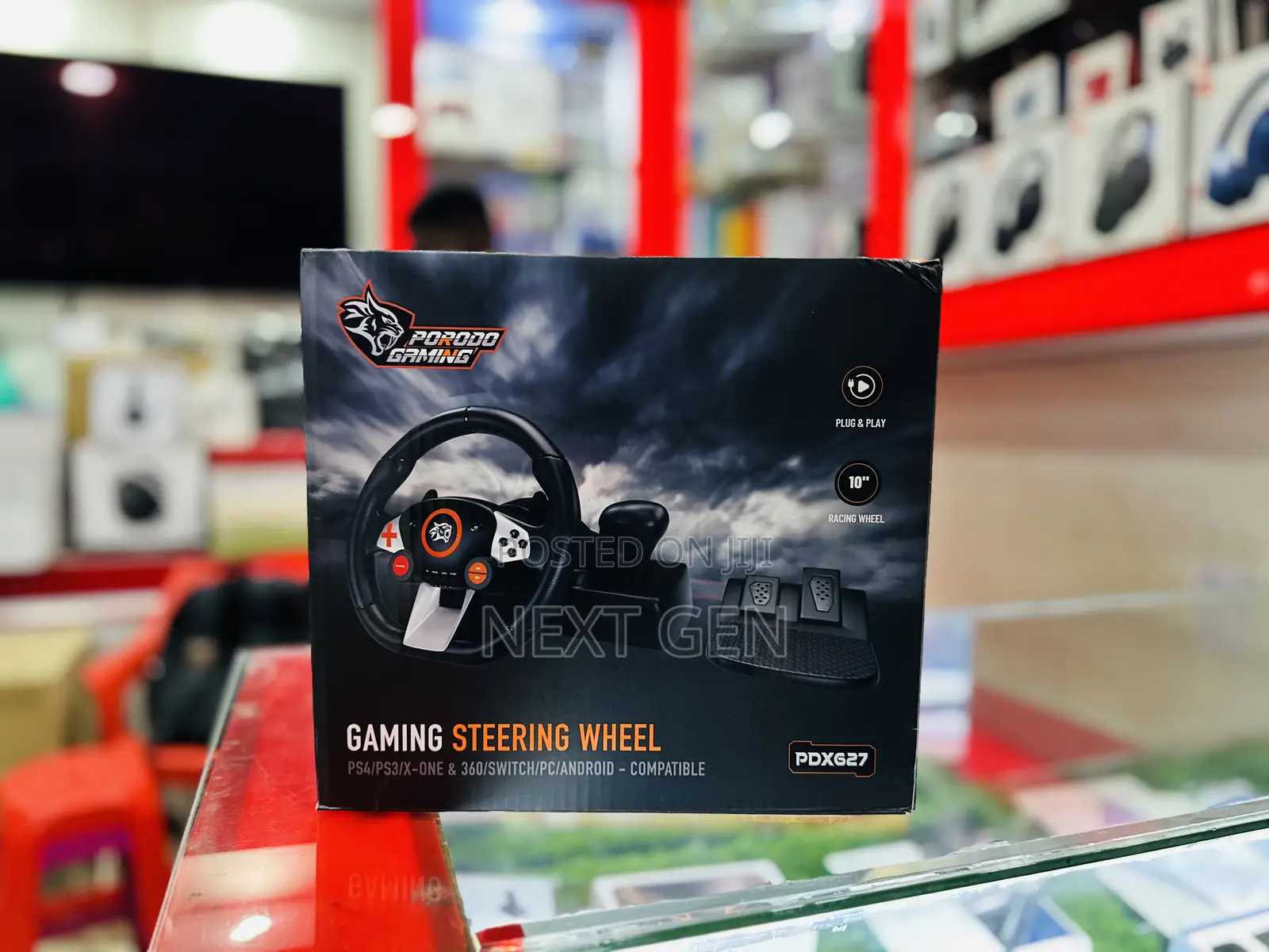 Porodo Gaming Steering Wheel