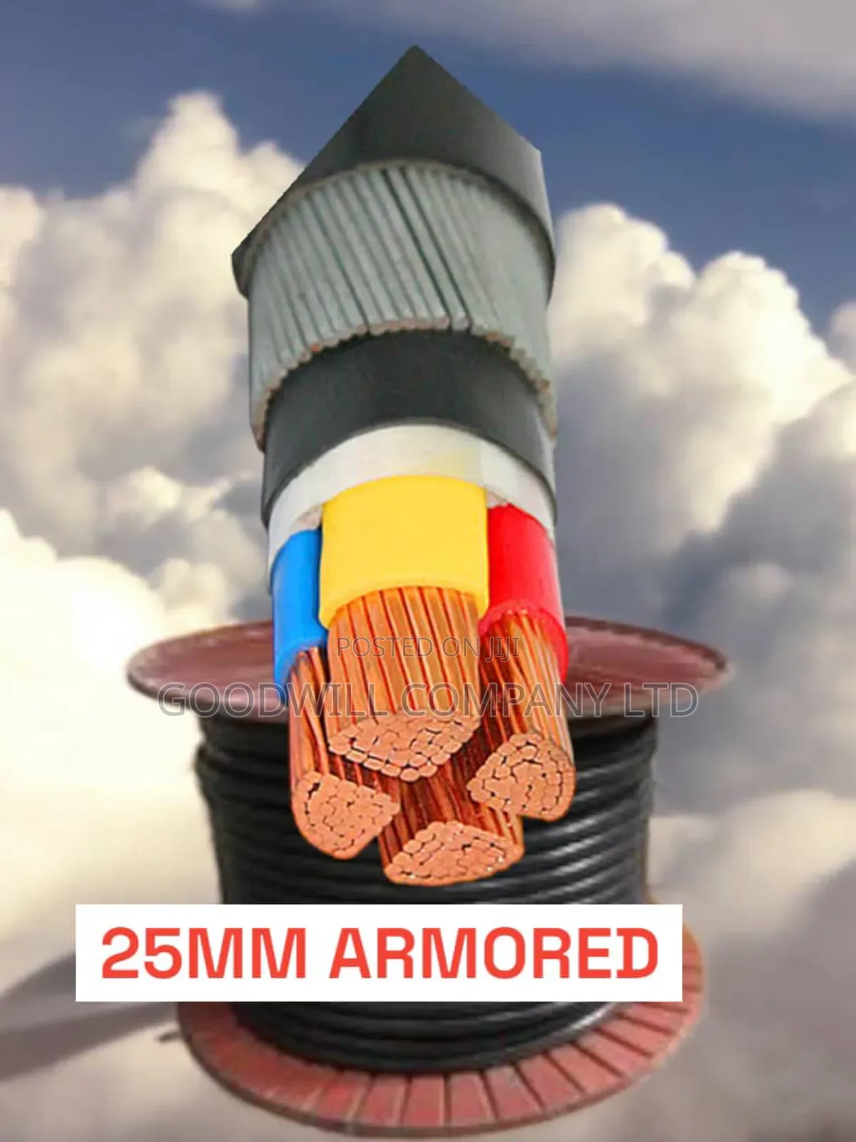 25mm 4core Armored Cable/Underground Cable Pure Copper