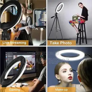 10 Inch Selfie LED Beauty Ring Light Tripod Stand For Makeup