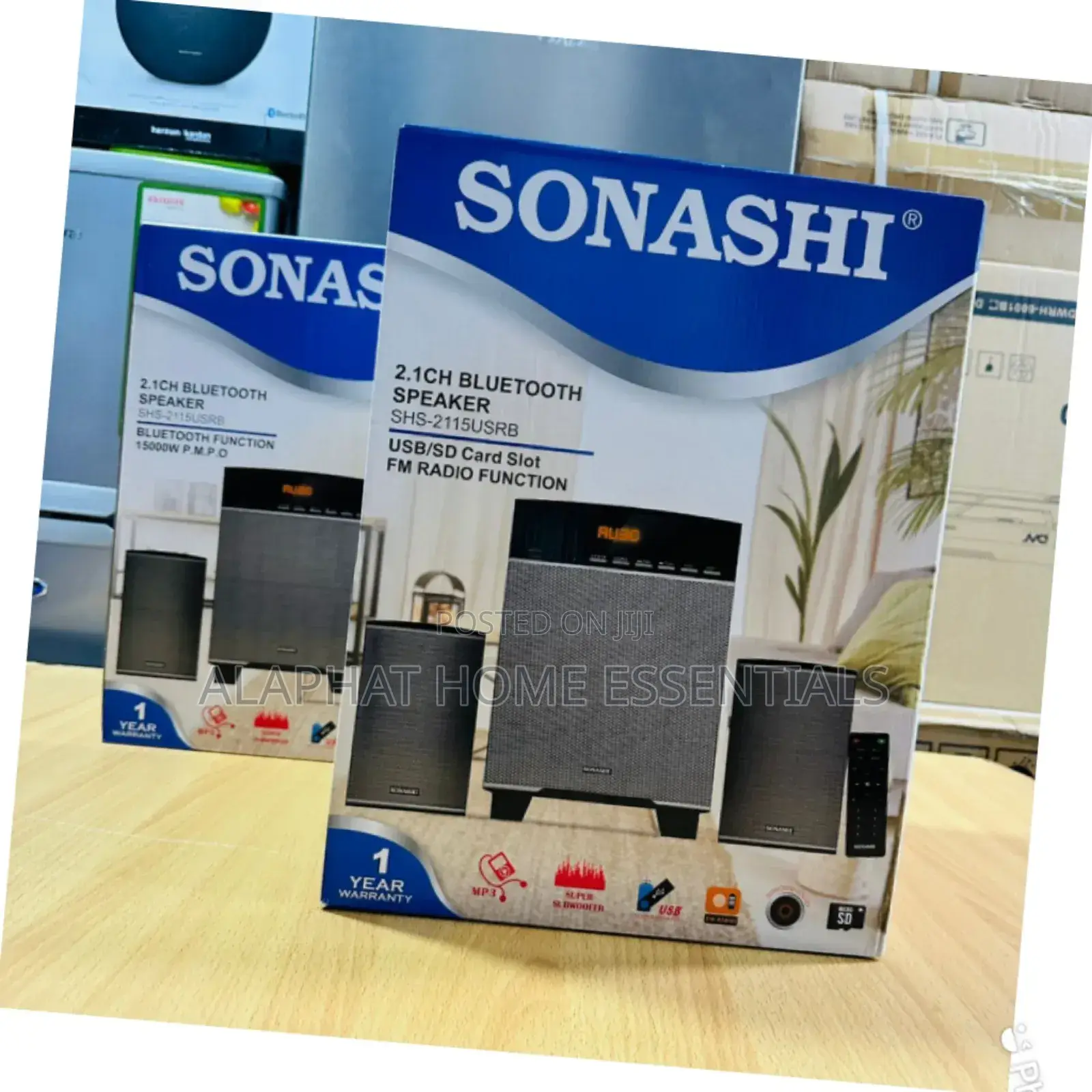 SONASHI 2.1ch Bluetooth Speaker
