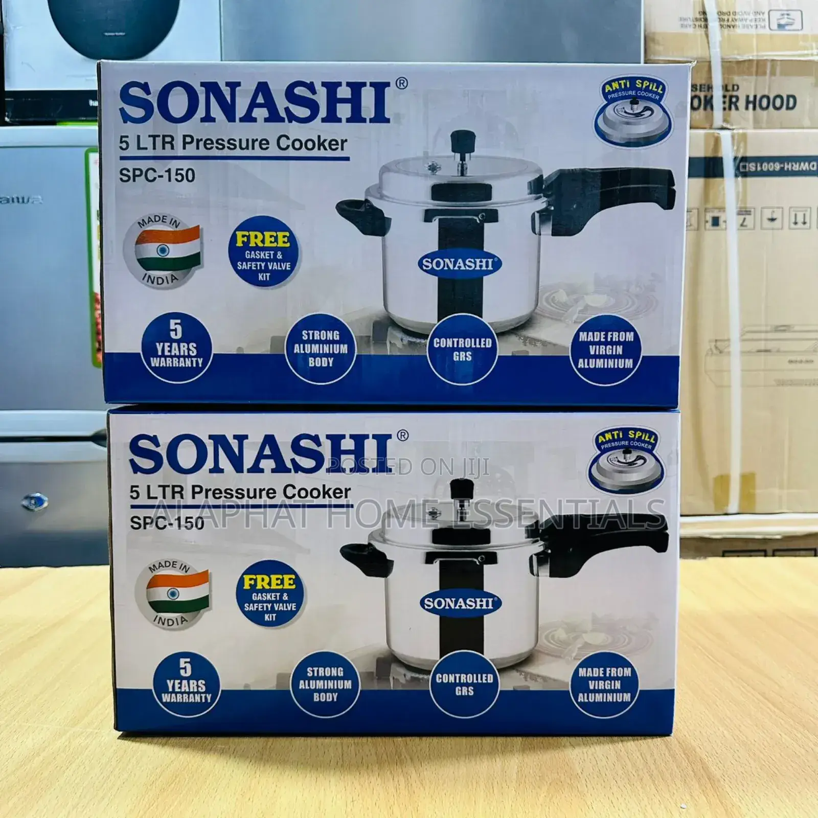 Sonashi 5 Litres Pressure Cooker