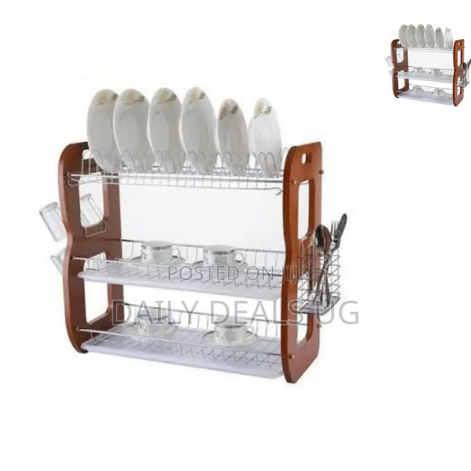 Kitchen 3 Layer Dish Rack