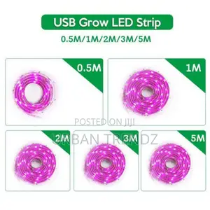 LED Grow Light Full Spectrum USB Grow Light Strip 5M 2835