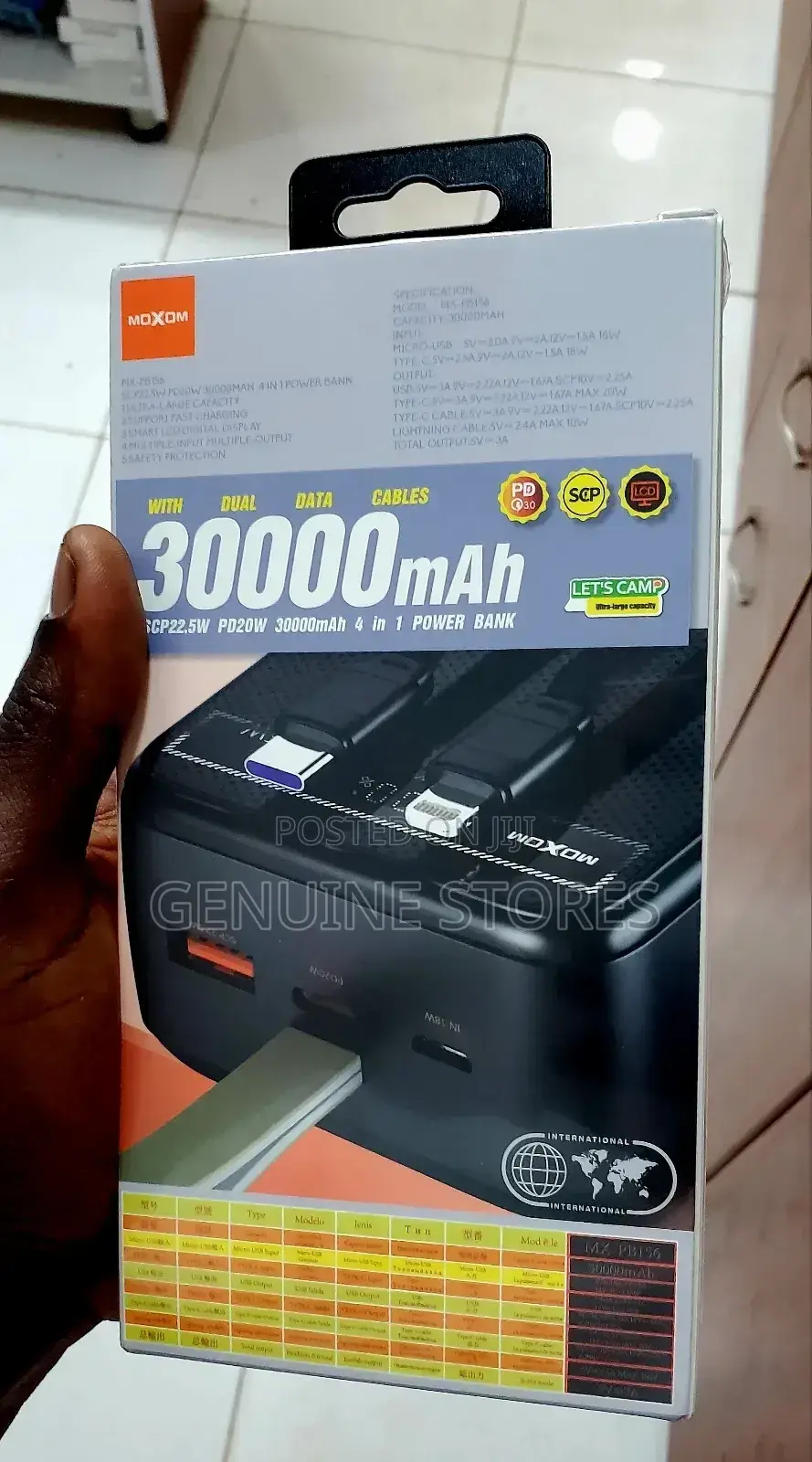 30000 Mah Power Bank