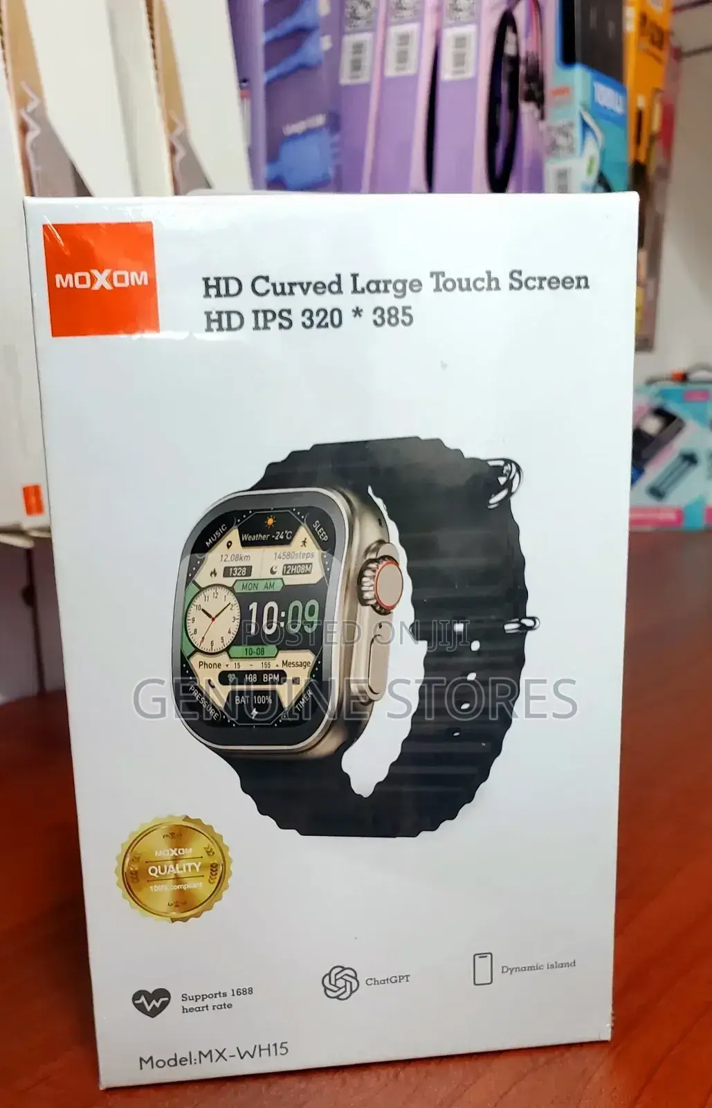 Curved Smart Watch