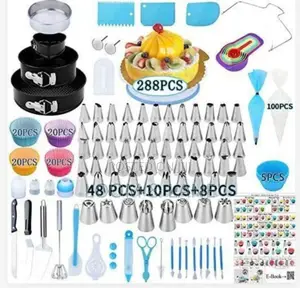 Generic 288 Pieces Cake Decorating Kit Set