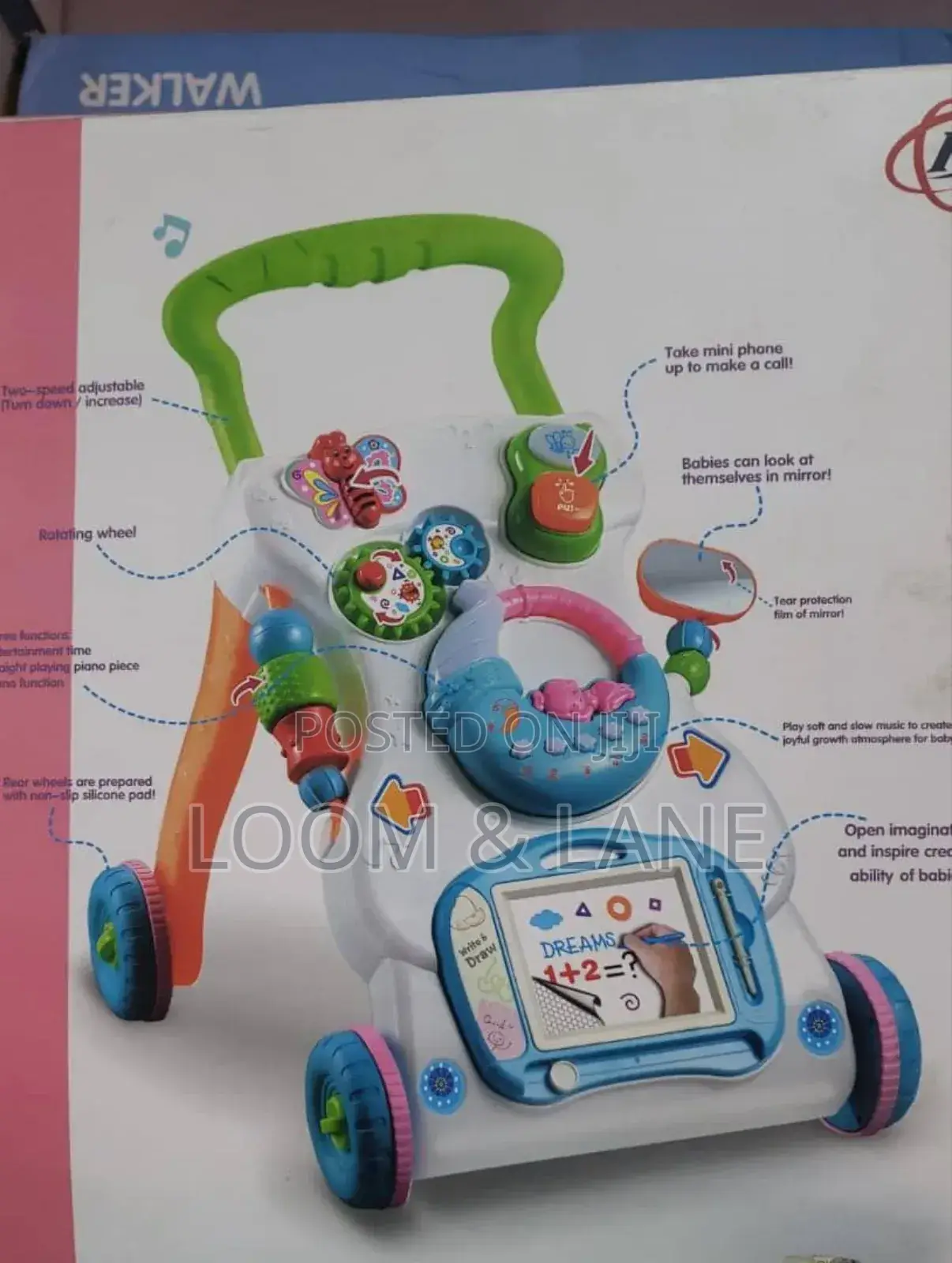 First Step Baby Musical Walker