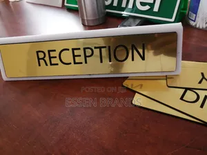Door Labels (Gold/Silver Materials)