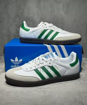 Adidas Samba White Scarlet