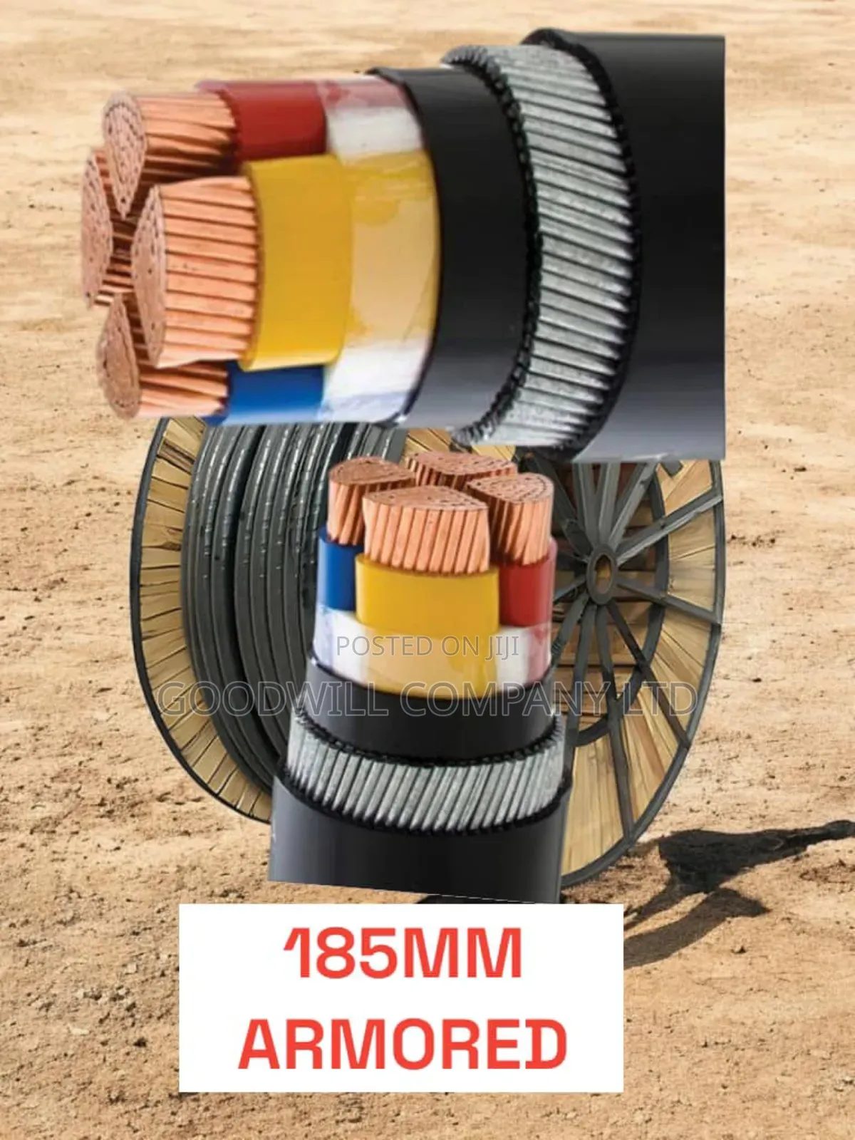 185mm Armored Cable Underground Cable Pure Copper 4core DND