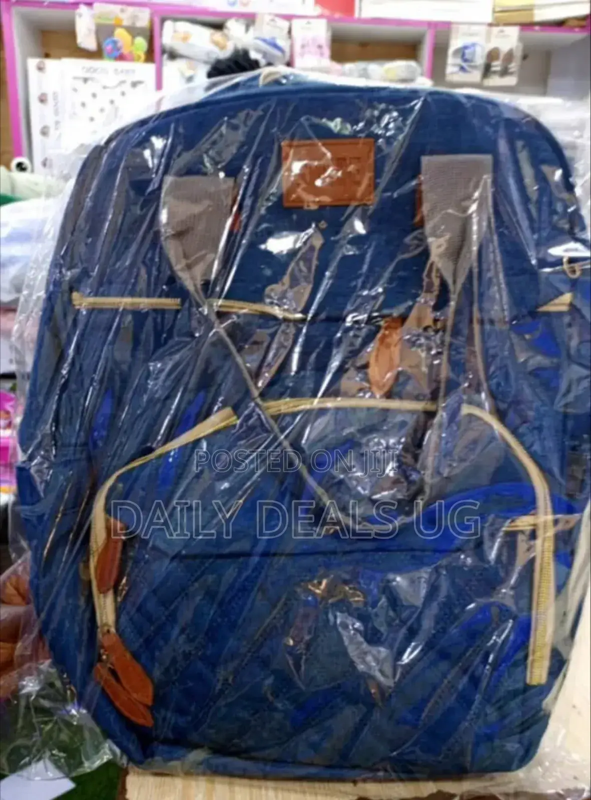 Blue Baby Diaper Bag