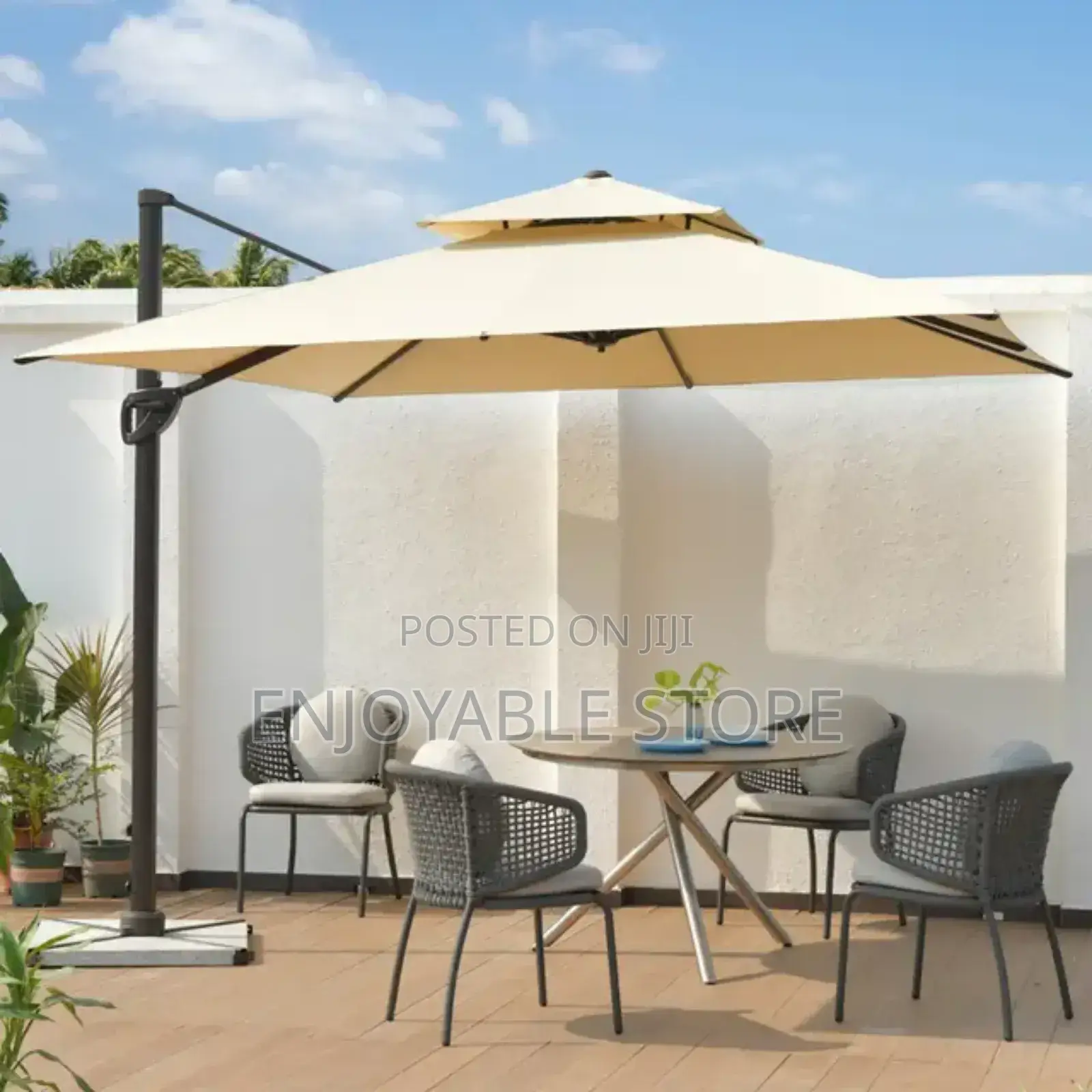 Executive Garden Business Umbrella Brand New 3×3