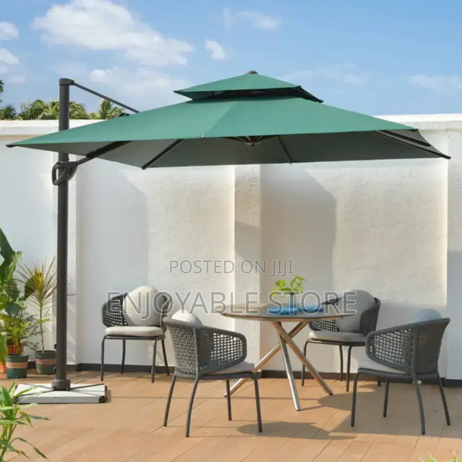Executive Garden Business Umbrella Brand New 3×3