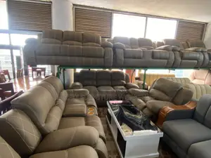Photo - Pure Leather Sofa Set 7 Seater