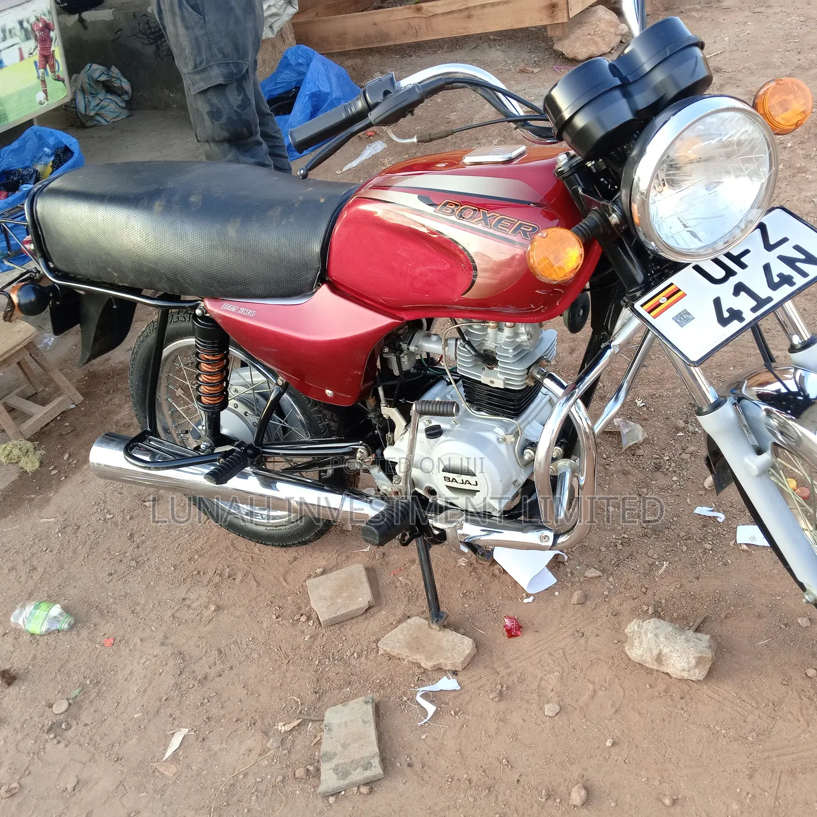 Bajaj Boxer BM100ES 2024 Red