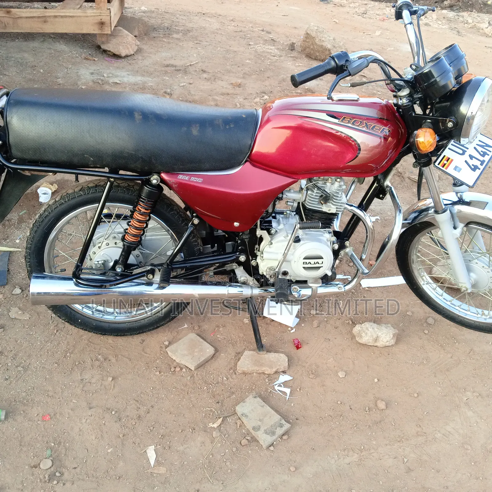 Bajaj Boxer BM100ES 2024 Red