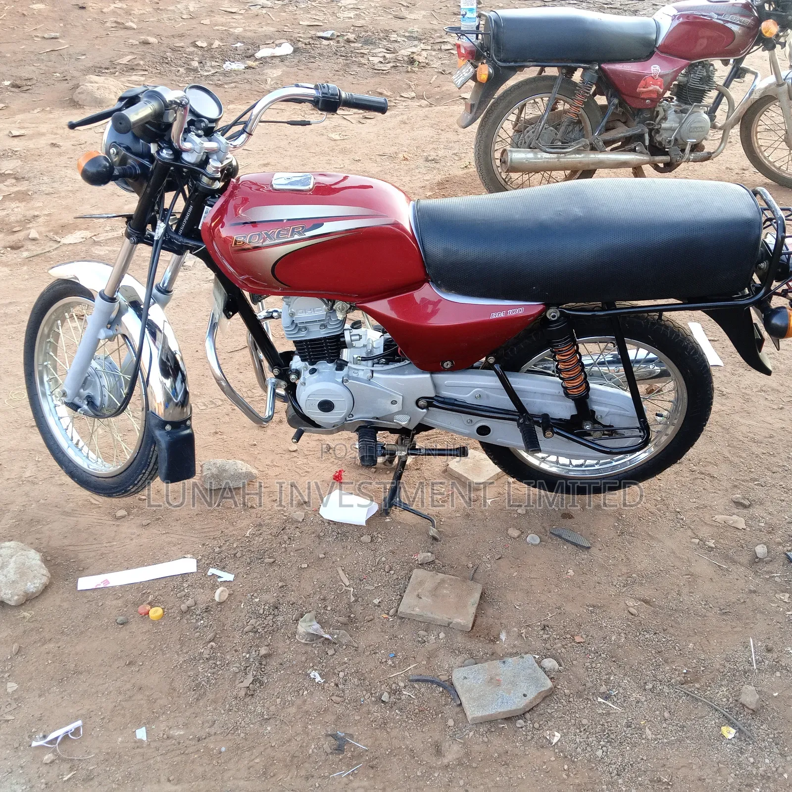 Bajaj Boxer 100 2024 Red