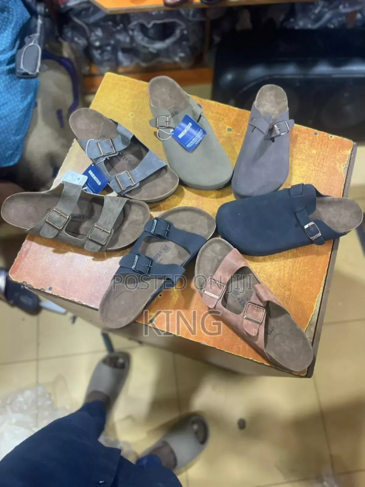 Fancy Birkenstock Open Sandles
