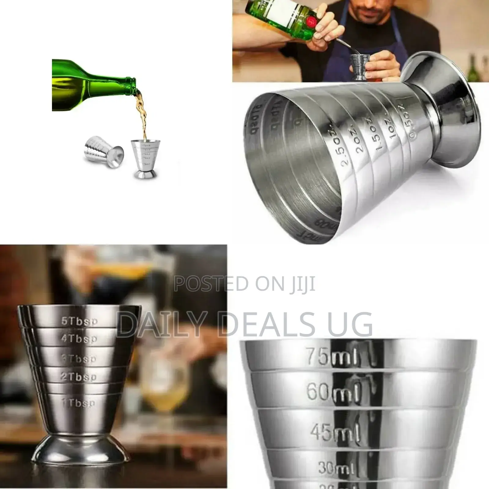Stainless Cocktail Glass