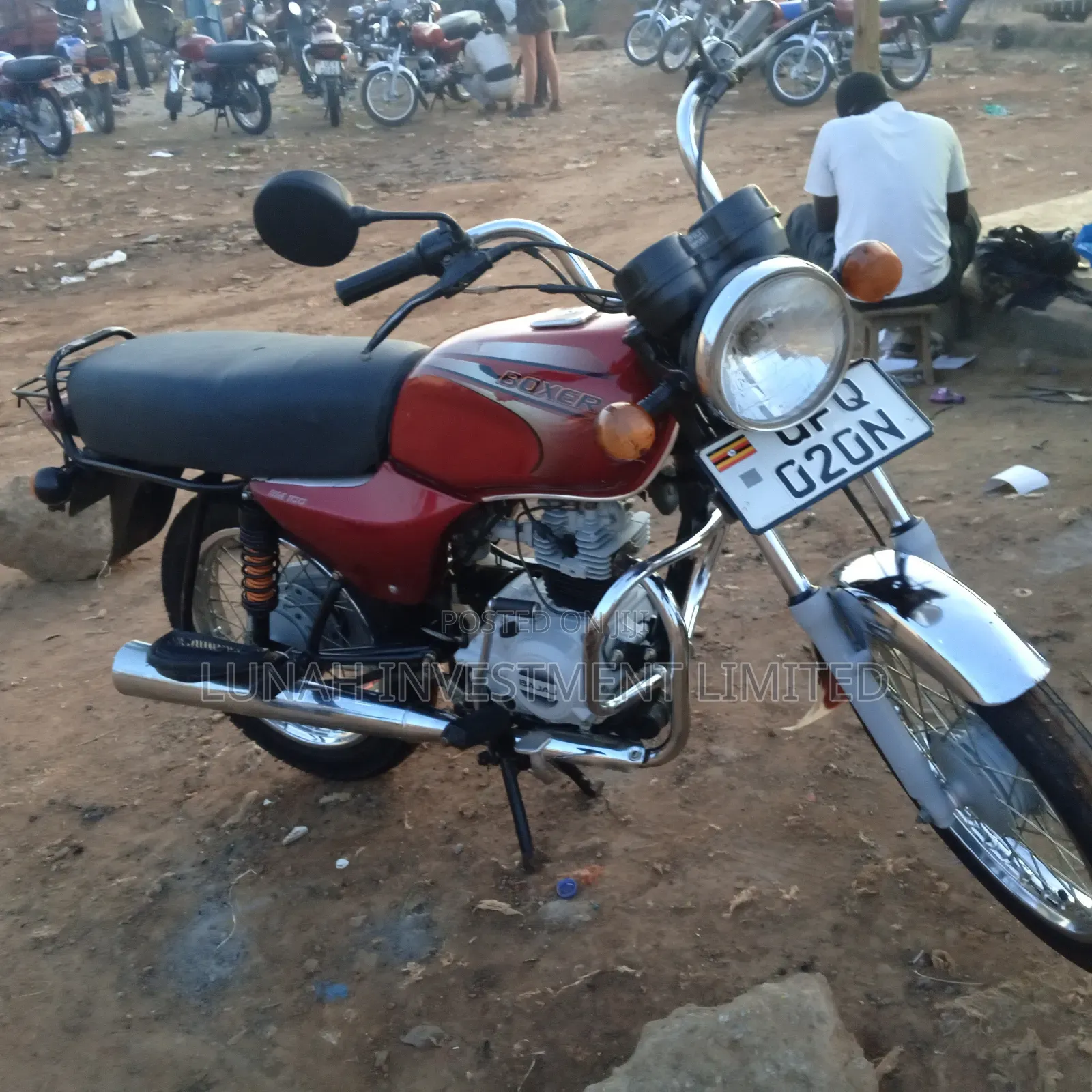 Bajaj Boxer 2023 Red