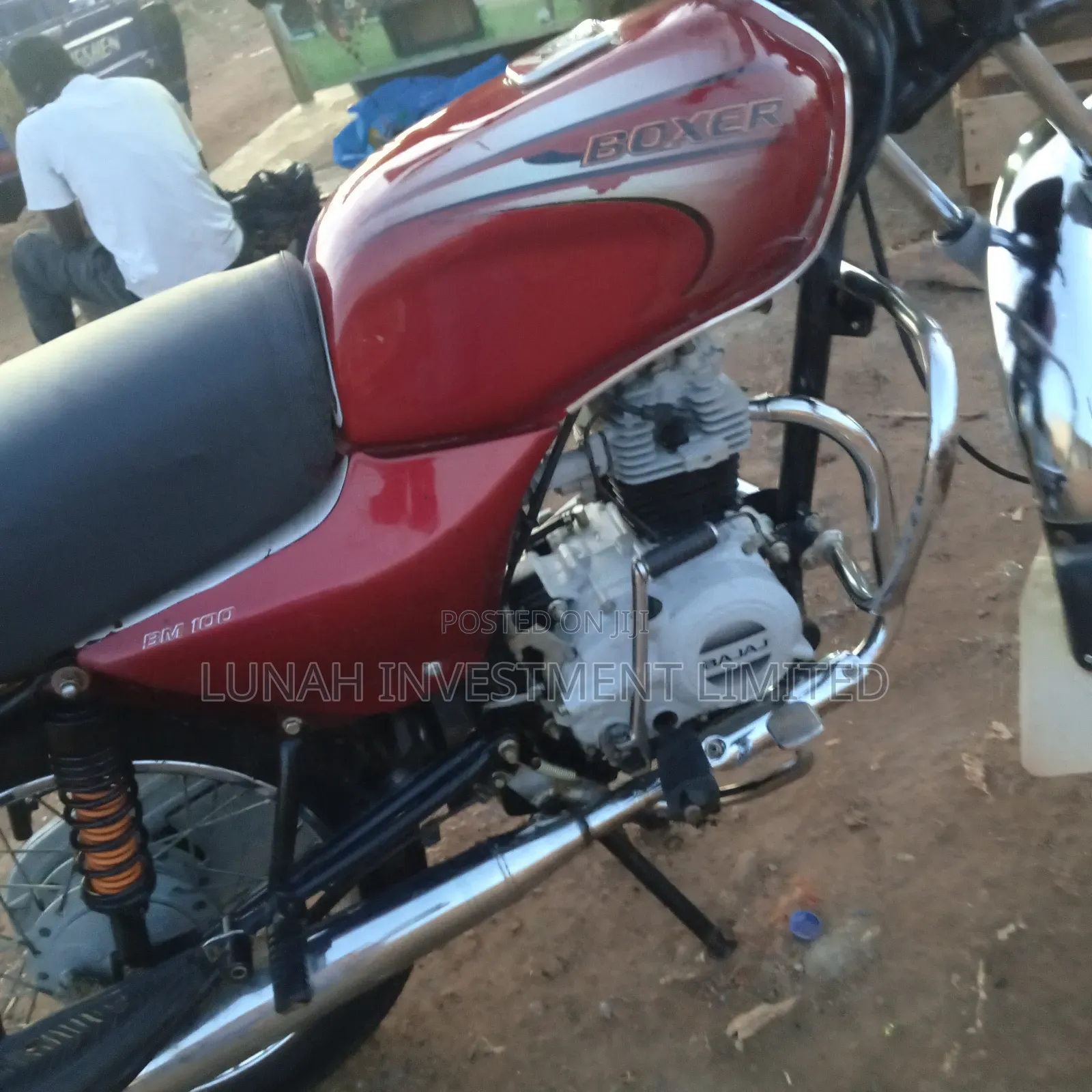 Bajaj Boxer 2023 Red