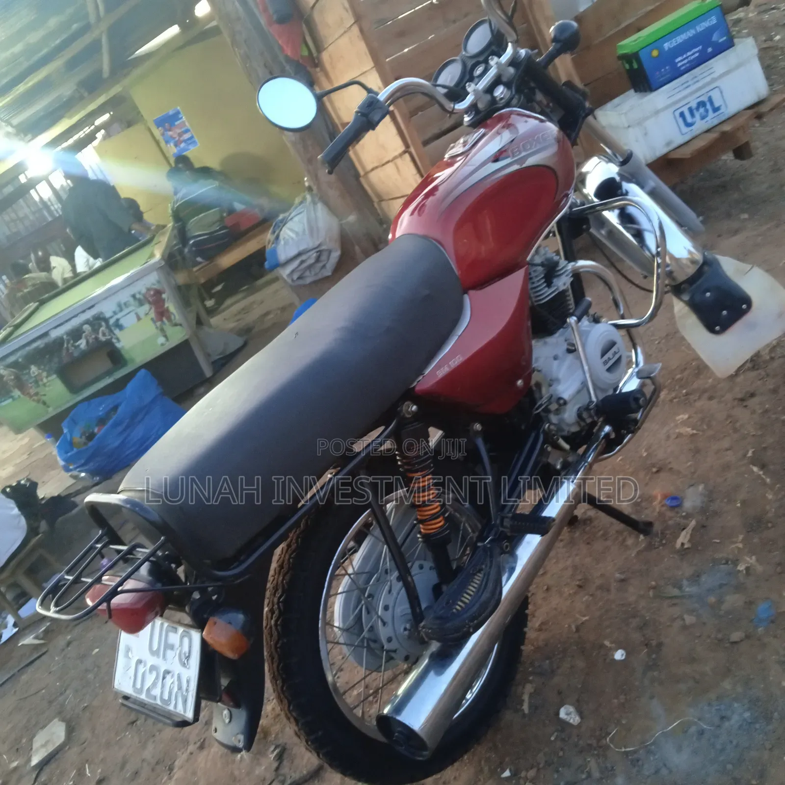 Bajaj Boxer 2023 Red