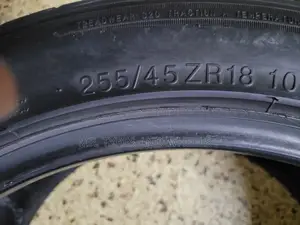 255 45 R18 Used Farroad. Do Nt Miss the Gd Disney on Ur Car