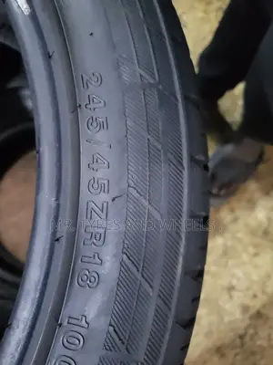 245 45 R18 the Gd Tires and in Ur Region. Almost New Tires.