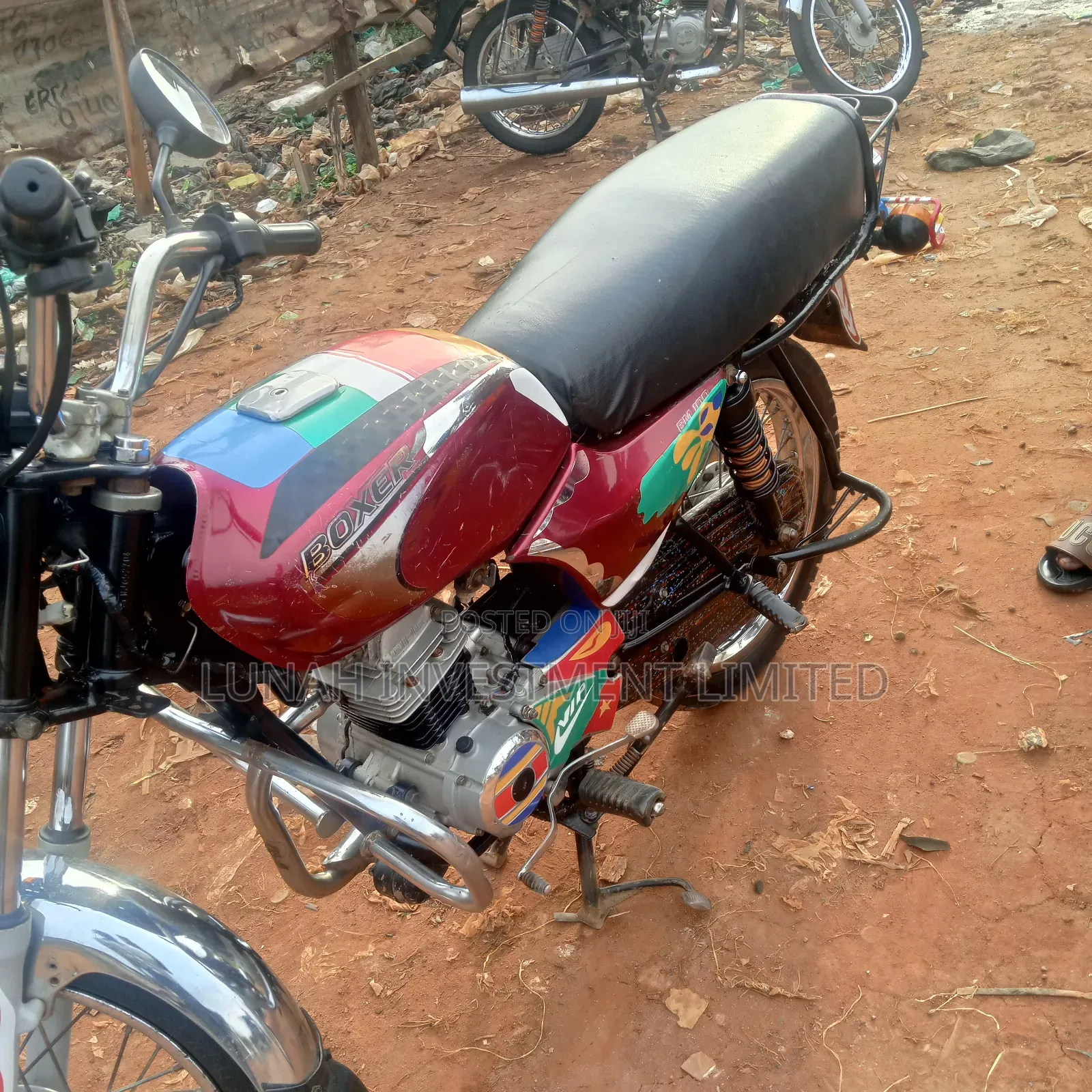 Bajaj Boxer 2023 Red