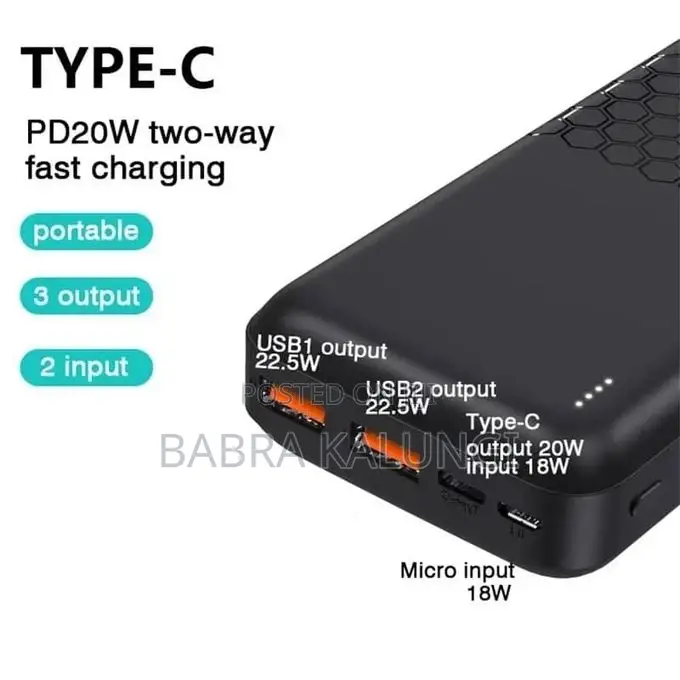 FLOATING ARK 22.5W Power Bank 10000mah Portable Fast